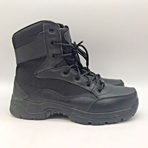 Interceptor MNIN0241001 Black ASTM F2413-18 Men's 7.5 Safety Waterproof Boots
